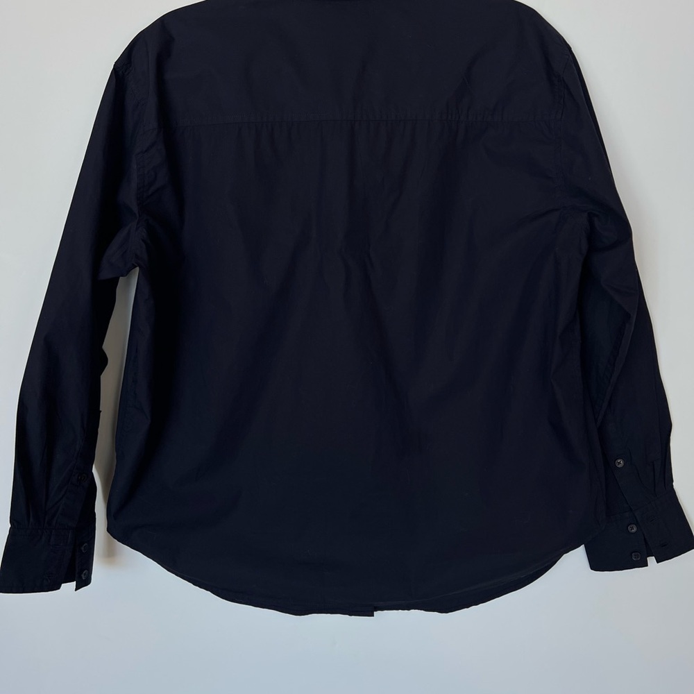 Quince 100% Organic Cotton Poplin Long Sleeve Shirt - Picture 6 of 9